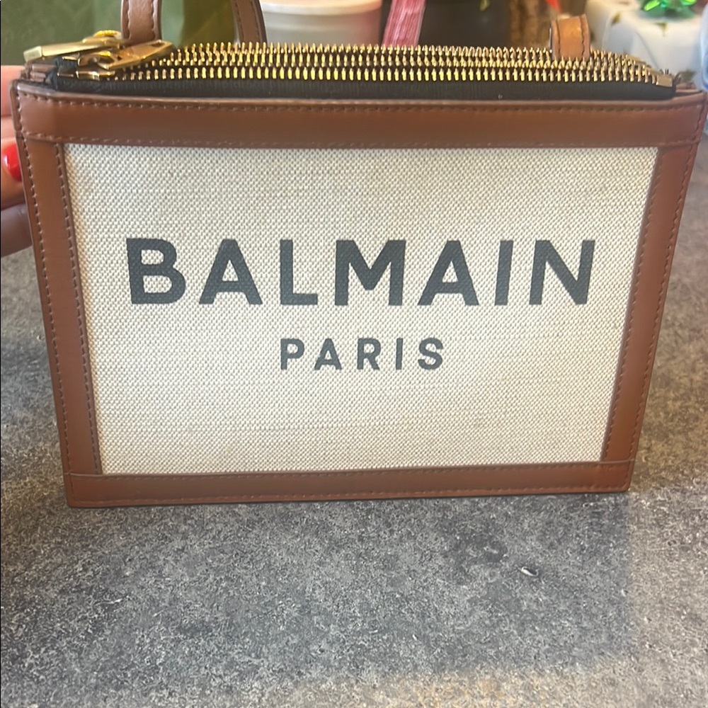 SOLD Balmain Paris Brown Bag
